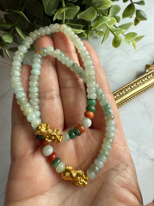 LUCKY JADE PROSPERITY BRACELET