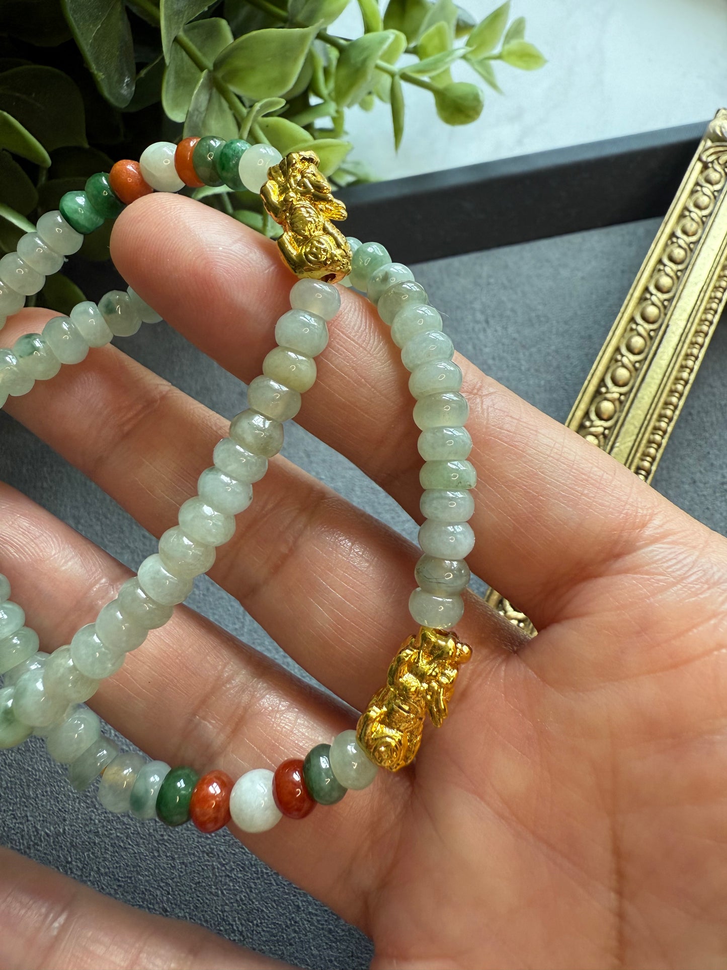 LUCKY JADE PROSPERITY BRACELET