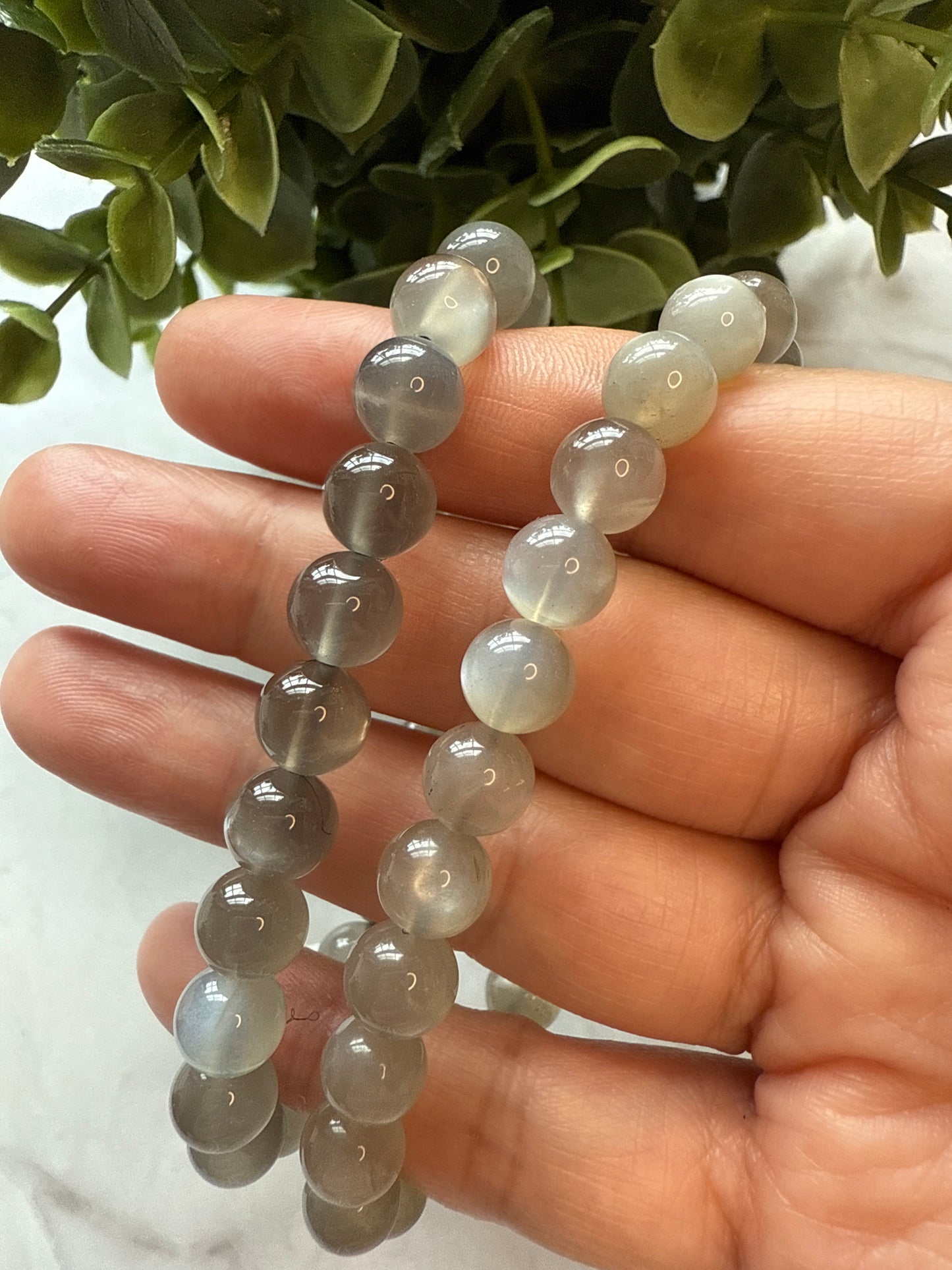 SILVER MOONSTONE BRACELET