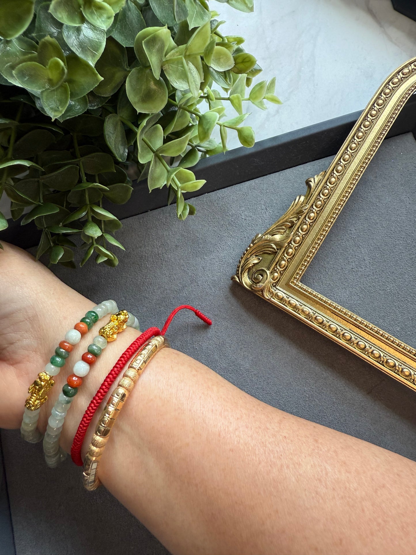 LUCKY JADE PROSPERITY BRACELET