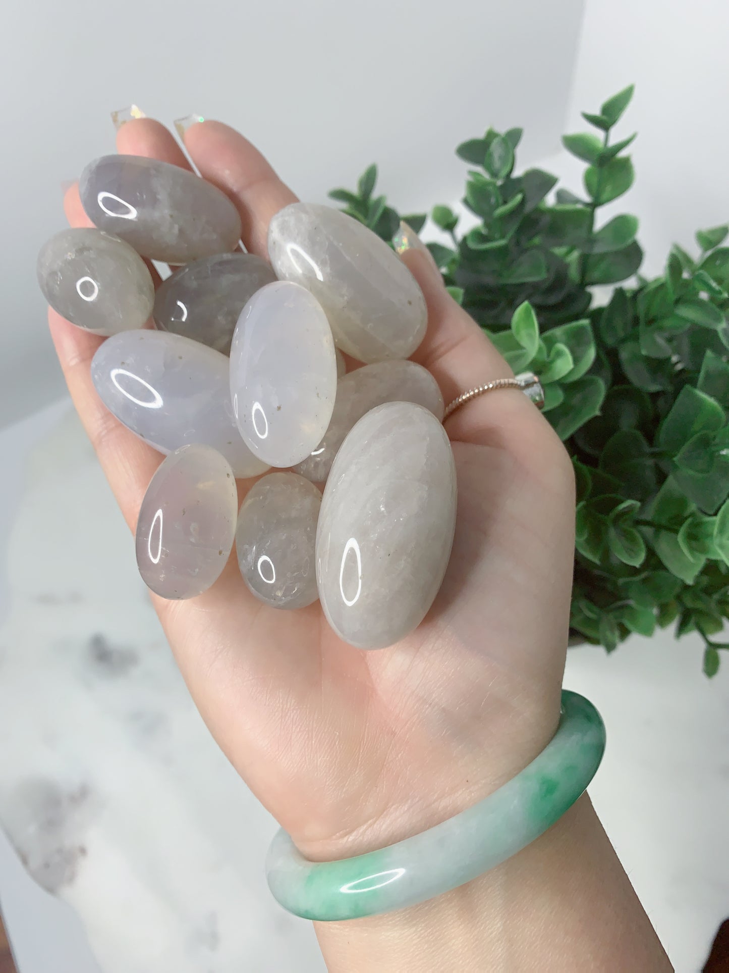 BLUE ROSE QUARTZ TUMBLE