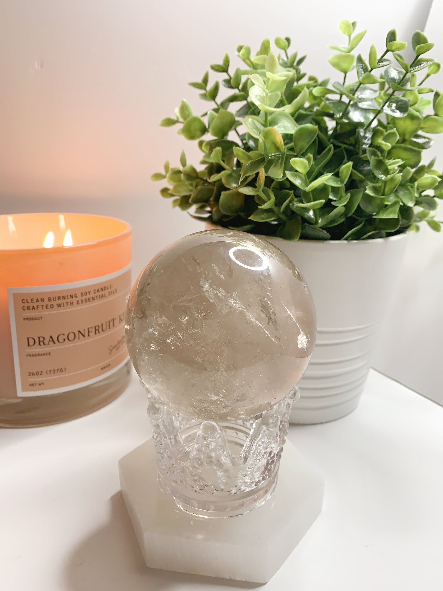 CROWN GLASS SPHERE HOLDER