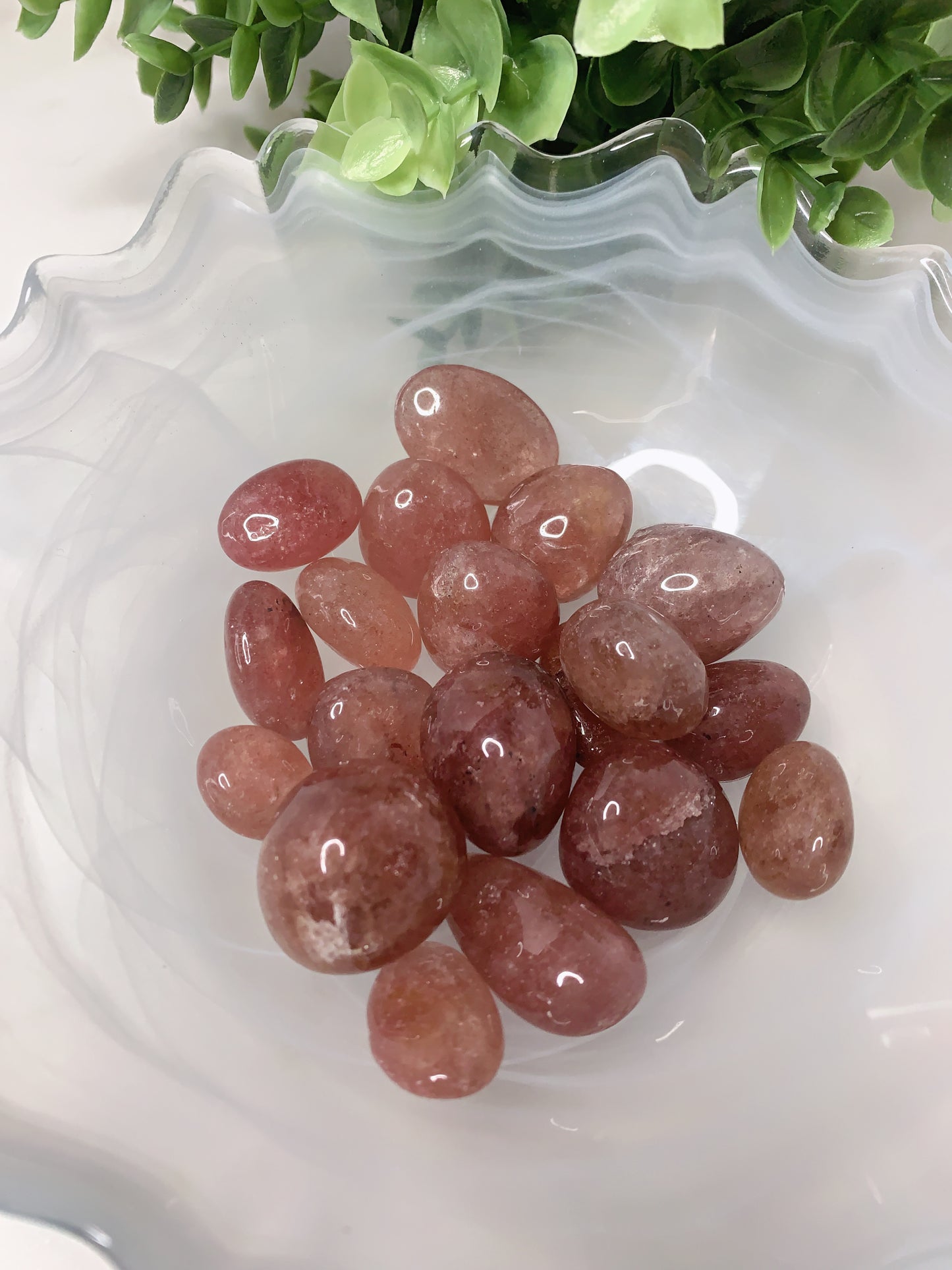 STRAWBERRY QUARTZ TUMBLE