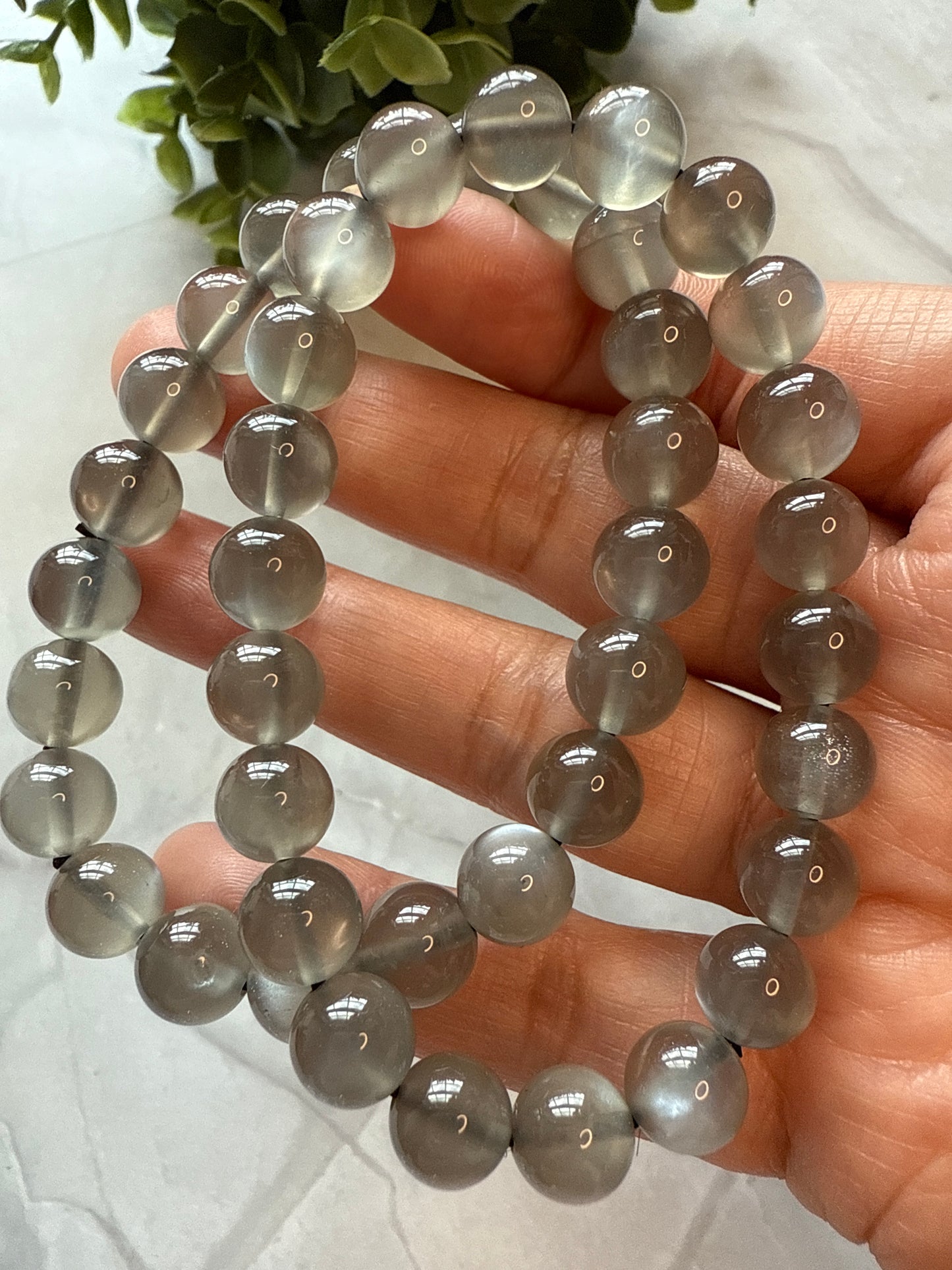 SILVER MOONSTONE BRACELET