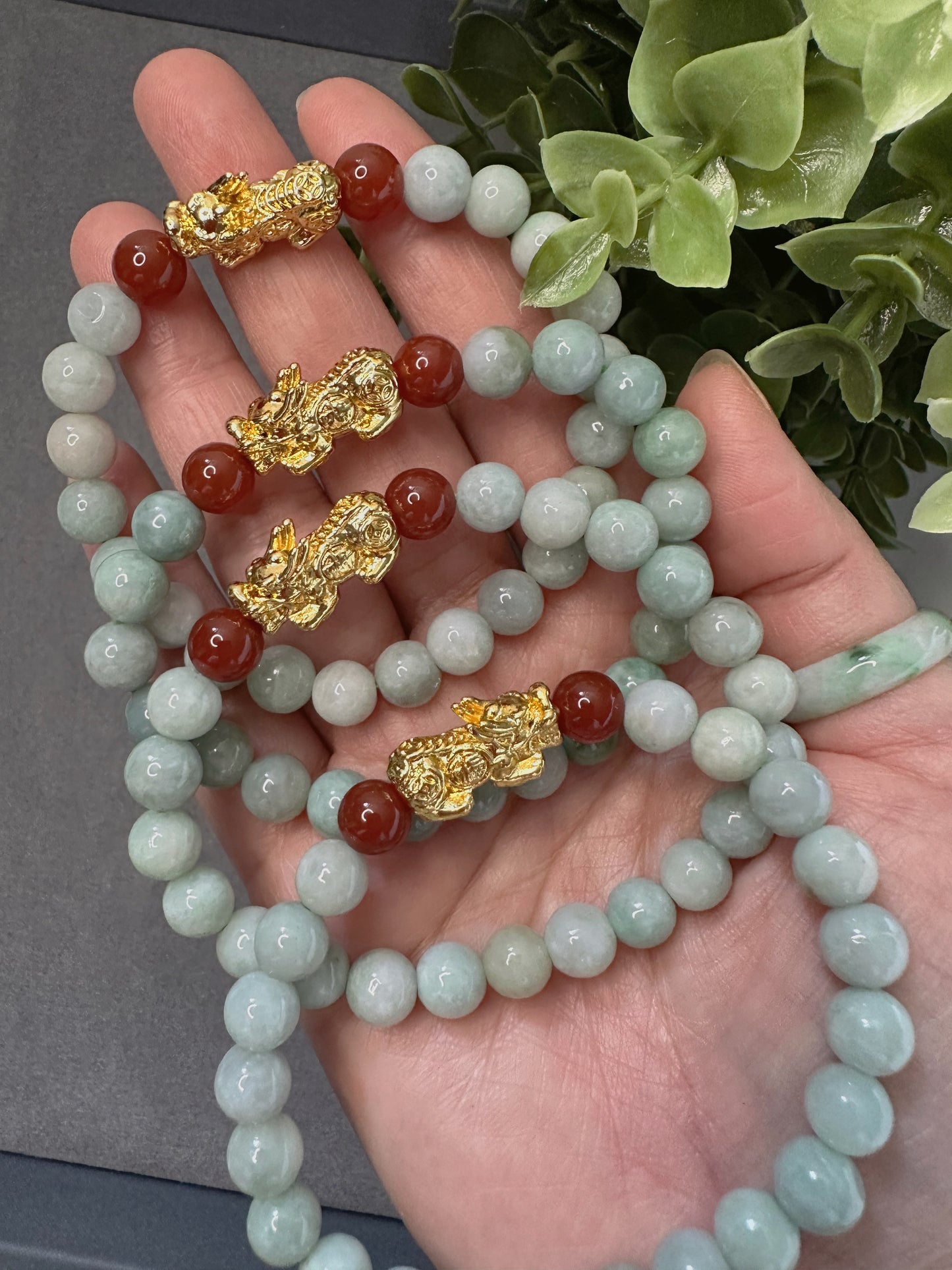 LUCKY JADE PROSPERITY BRACELET