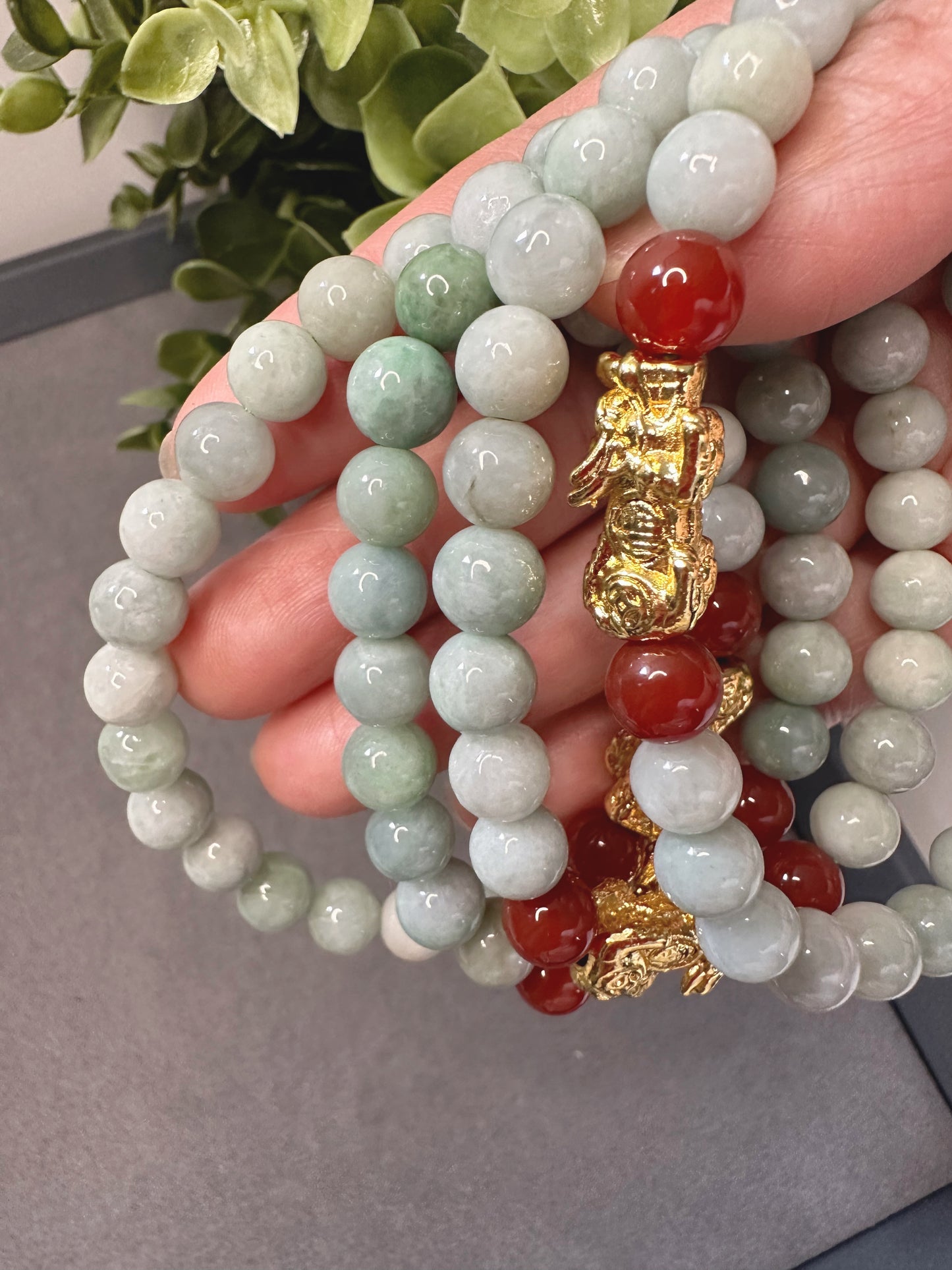 LUCKY JADE PROSPERITY BRACELET