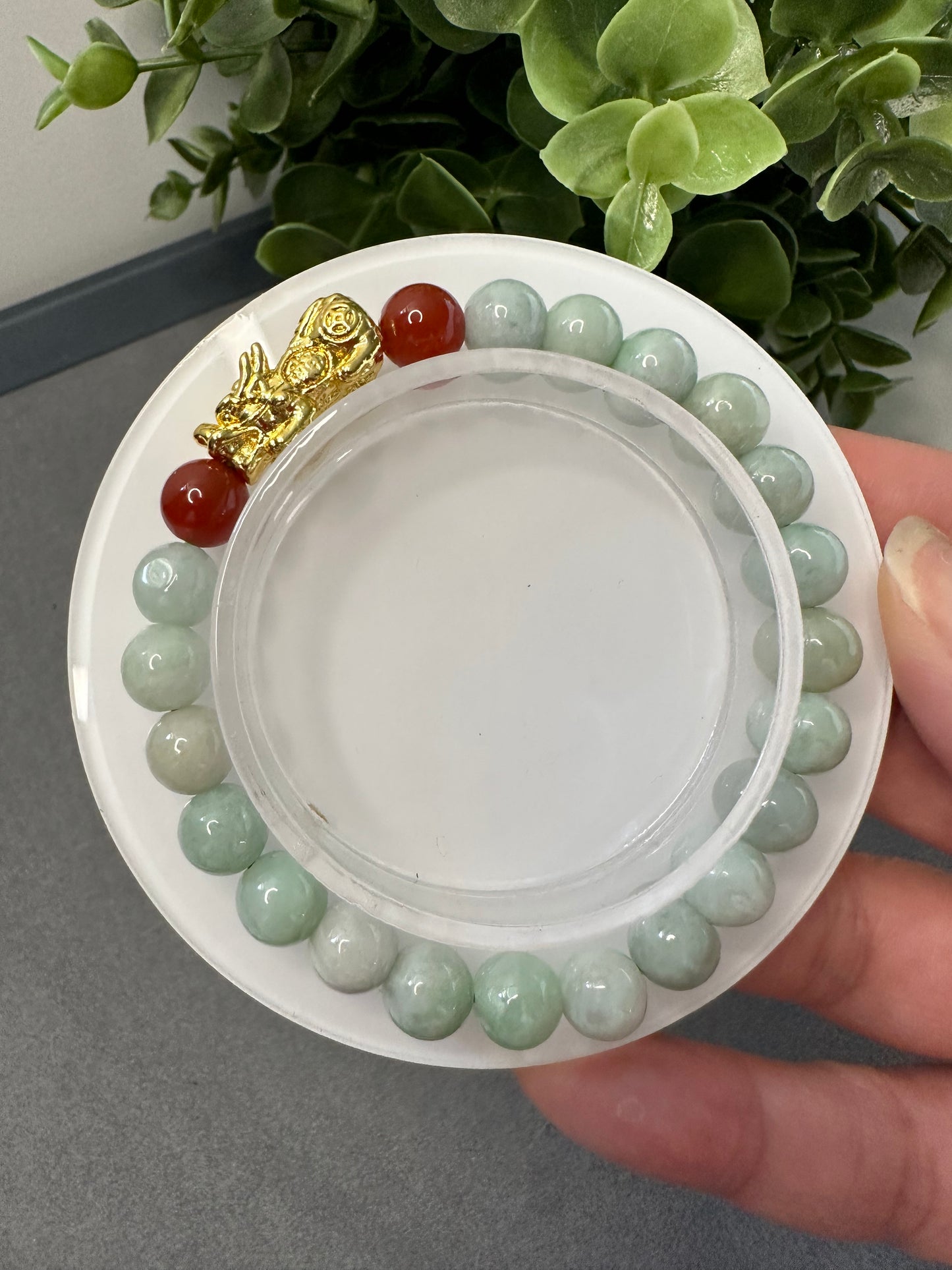 LUCKY JADE PROSPERITY BRACELET
