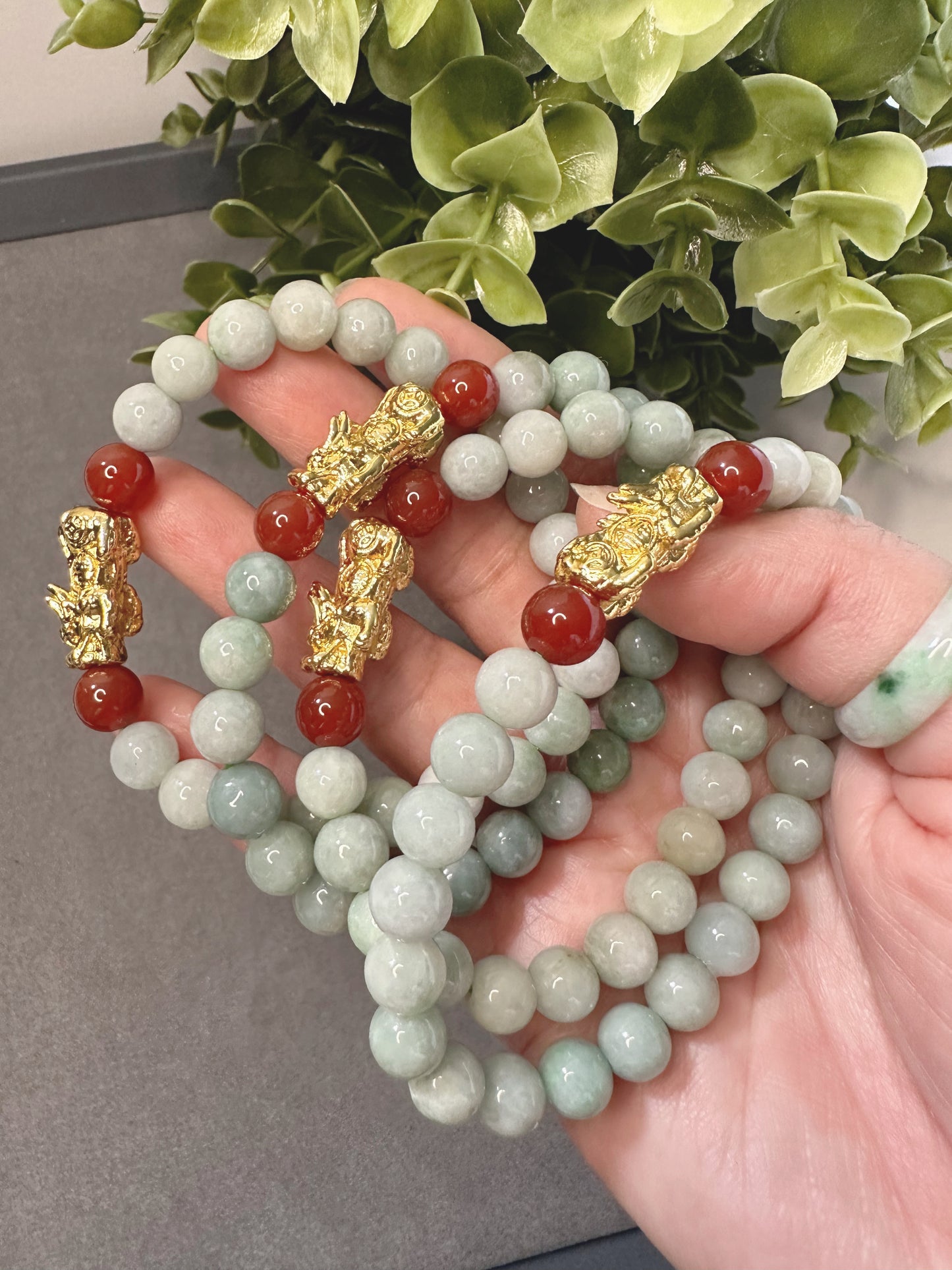 LUCKY JADE PROSPERITY BRACELET