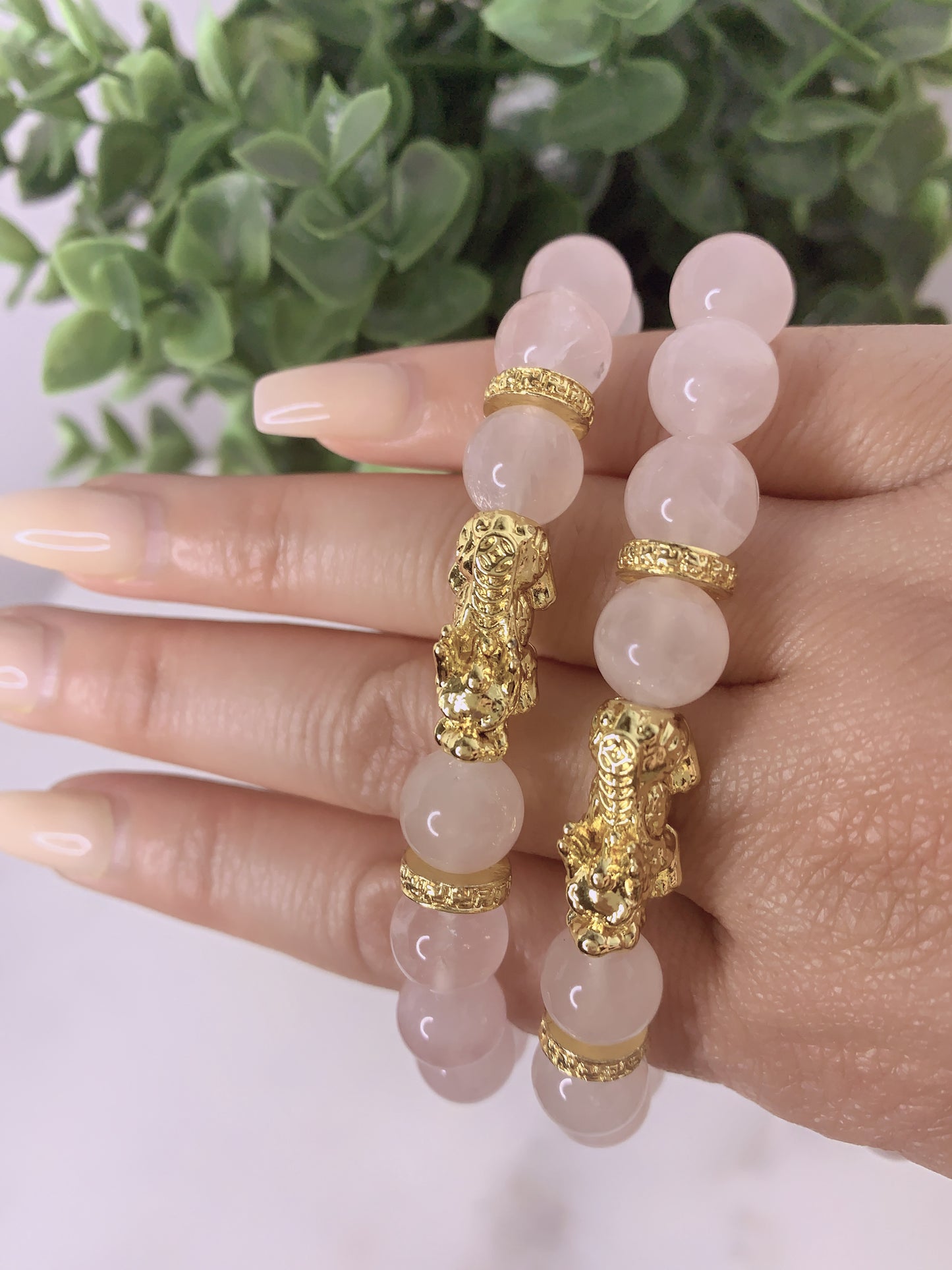 ROSE QUARTZ PIXIU BRACELET