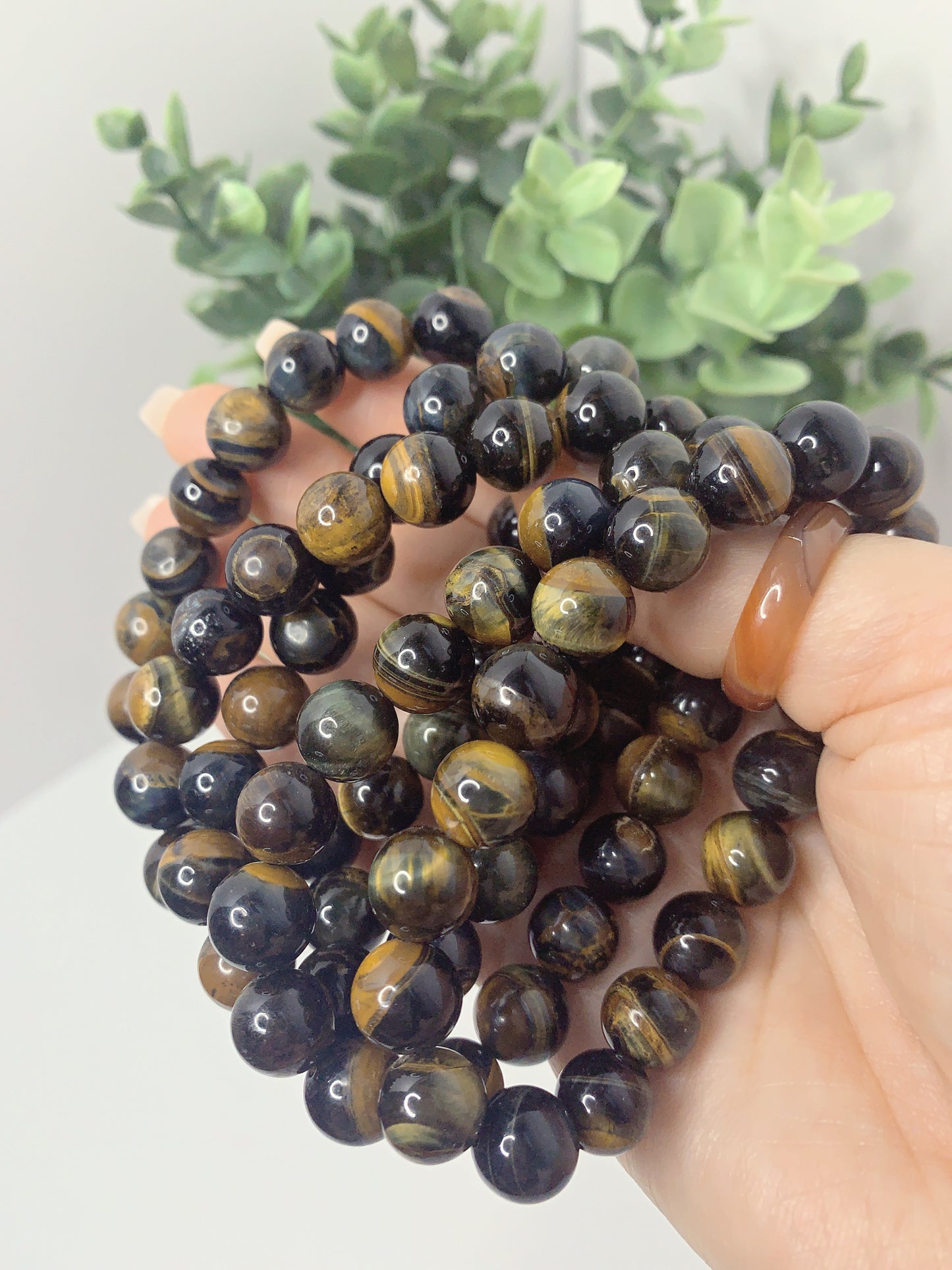 BLUE TIGER’S EYE BRACELET