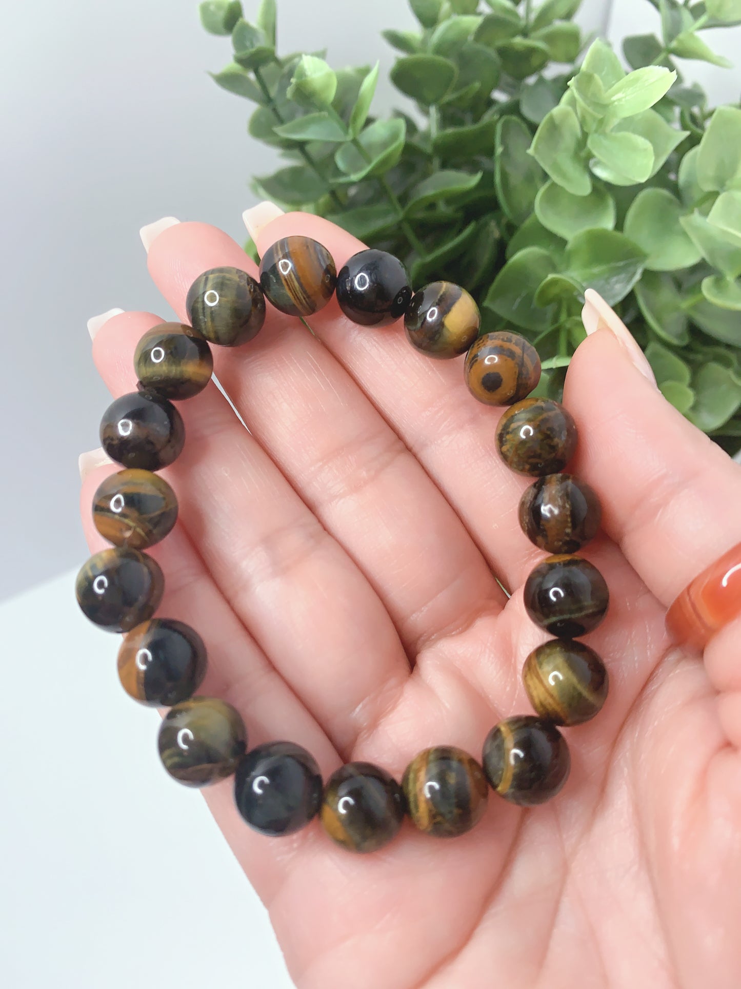 BLUE TIGER’S EYE BRACELET