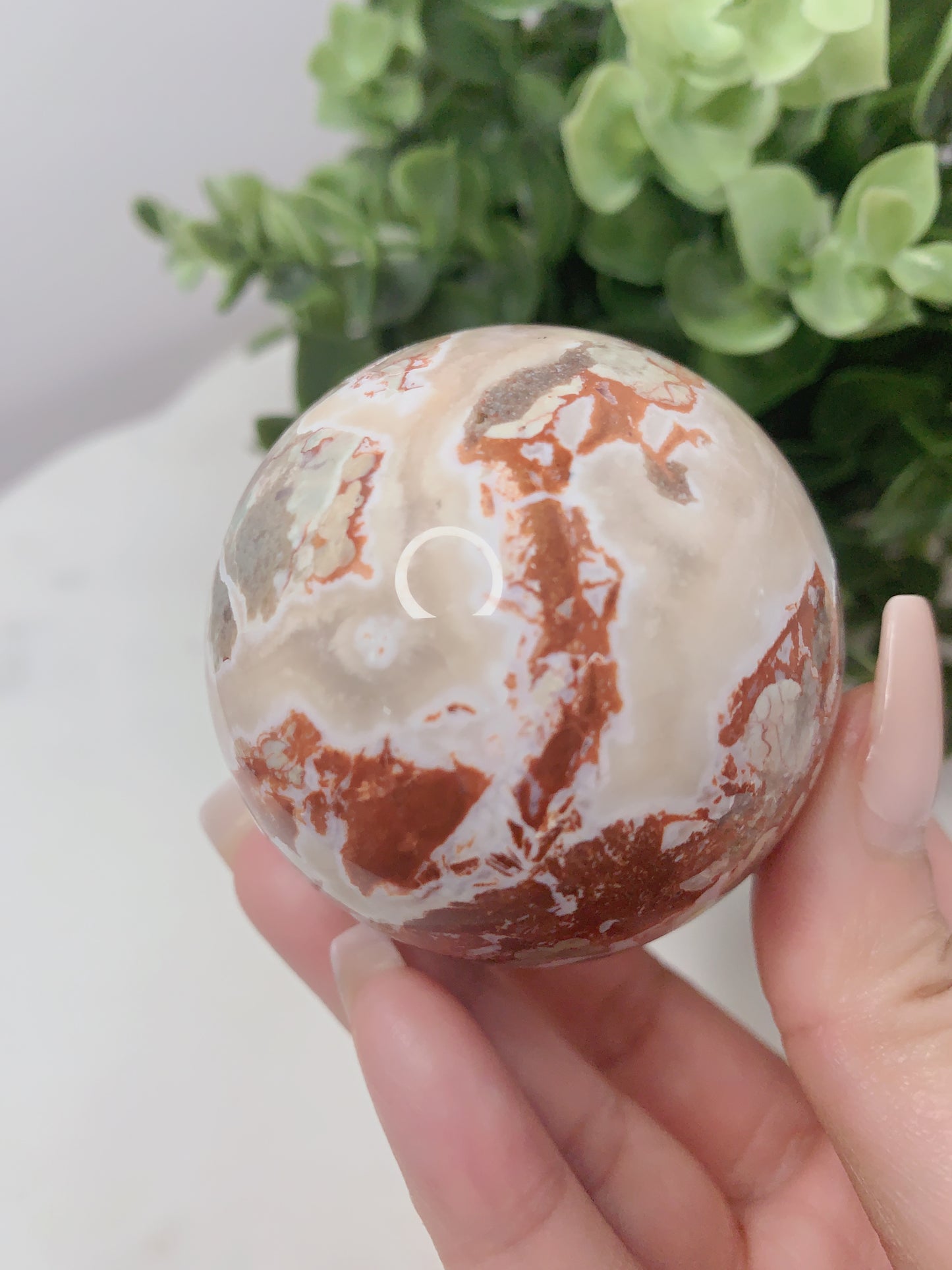 MONEY AGATE SPHERE