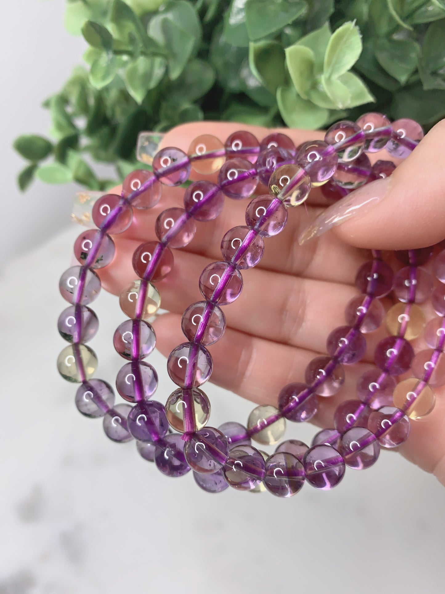 AMETRINE 7.5MM BRACELET