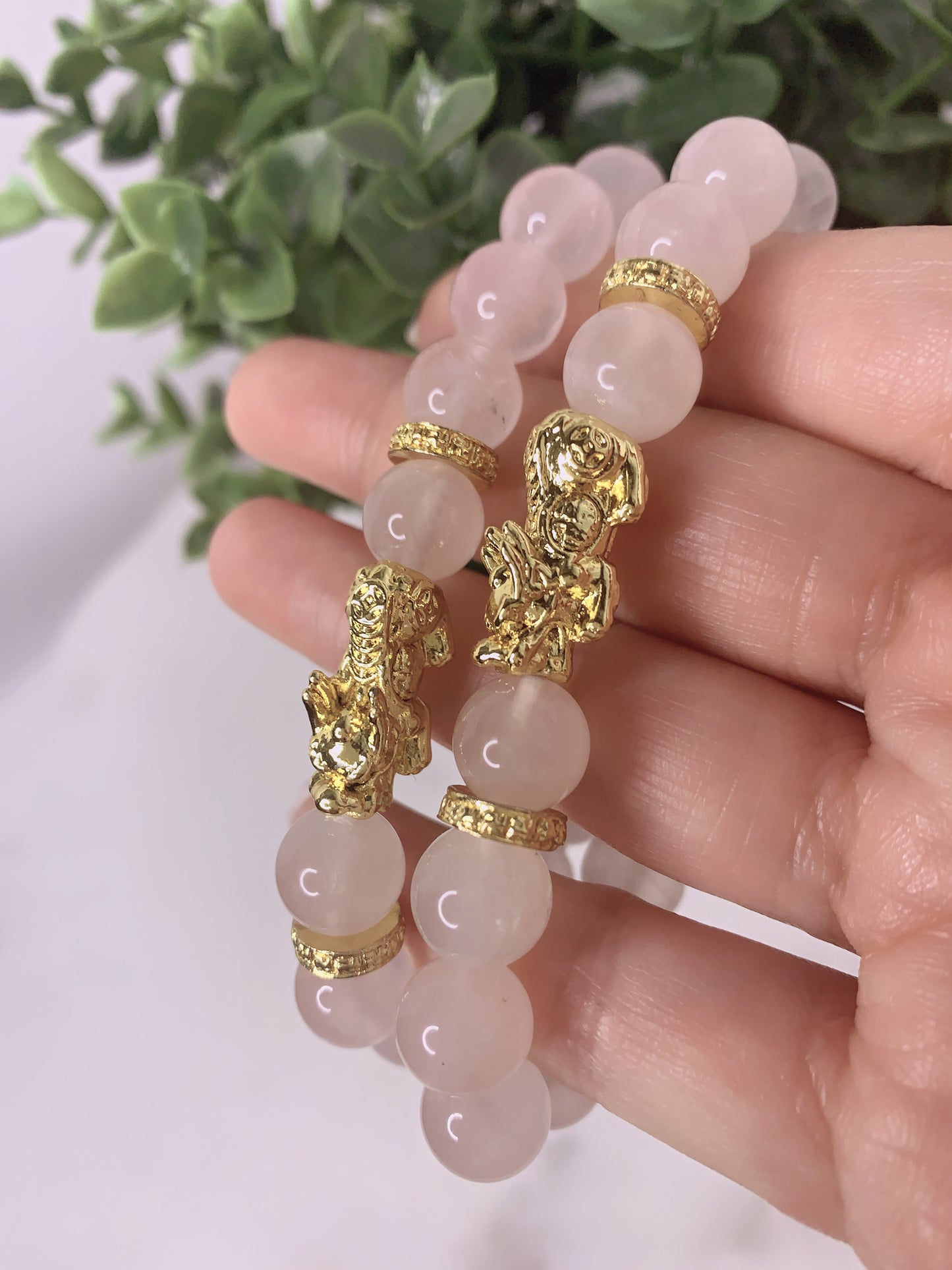 ROSE QUARTZ PIXIU BRACELET