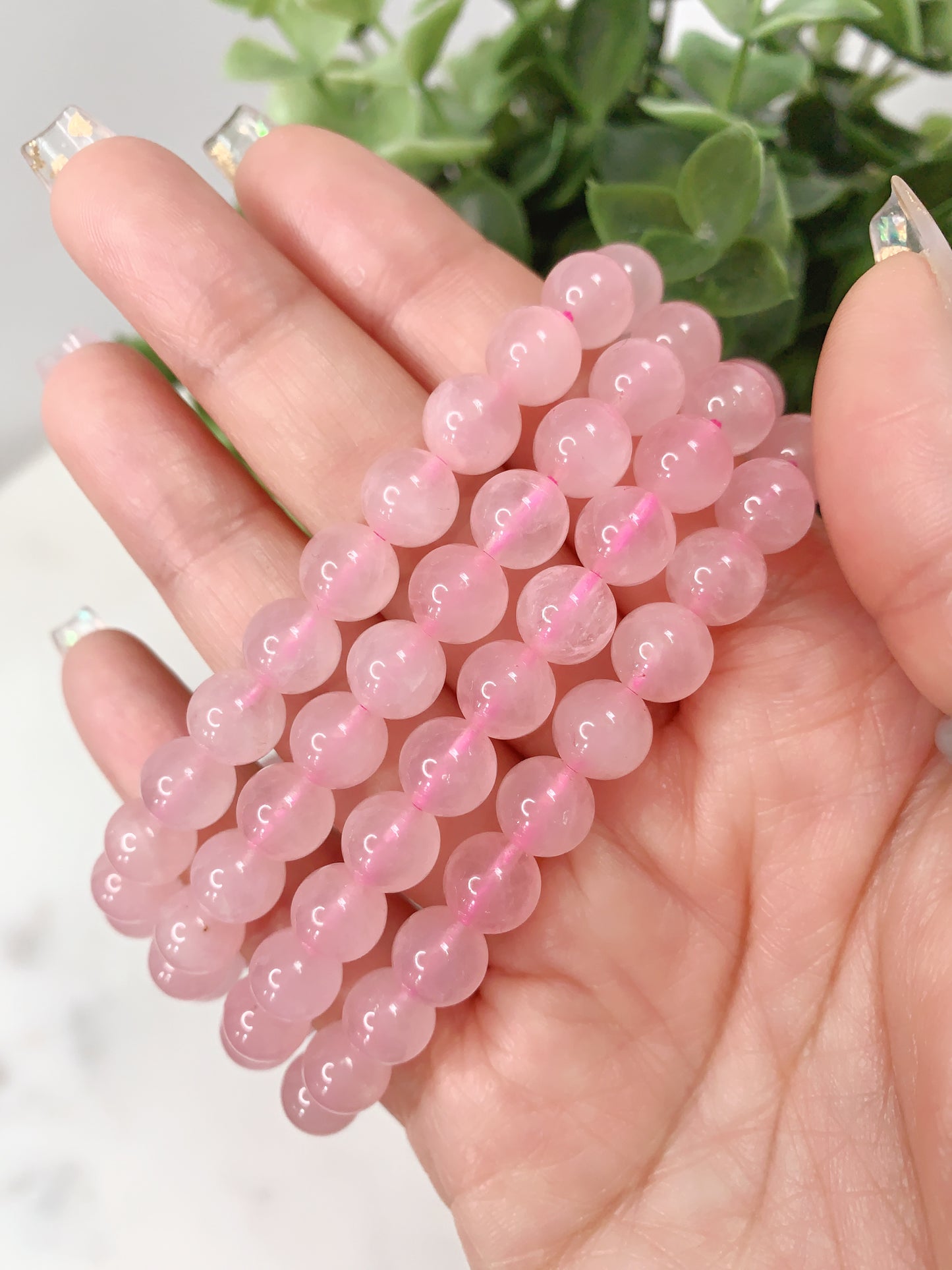 ROSE QUARTZ 8MM BRACELET